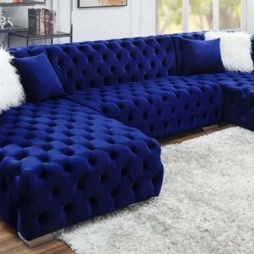 Luxury Chesterfield modular upholstered U shape sofa -Astrid Sofa